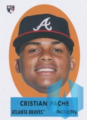 2021 Archives Peel Off #69PO-12 Cristian Pache - Atlanta Braves